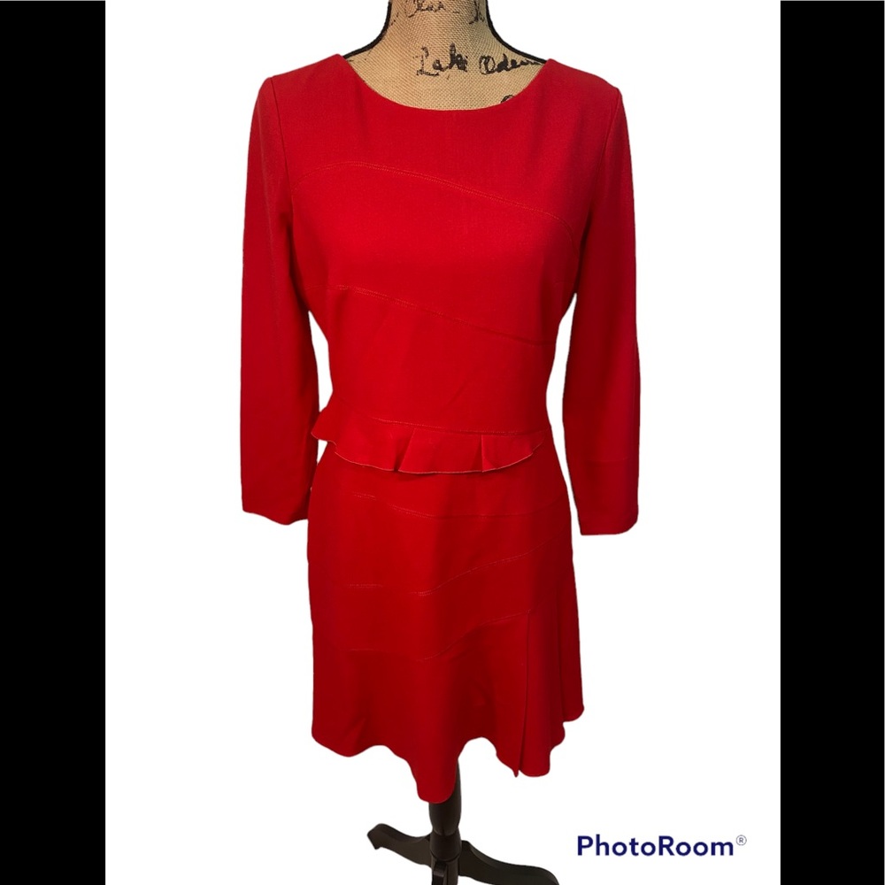 #95 PAULE KA Couture Wool Dress size 42(US 10)